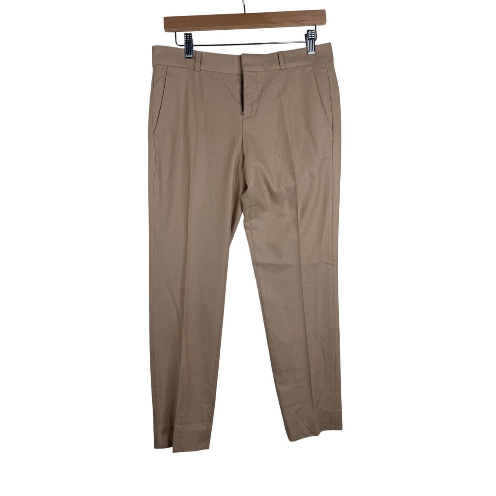Banana Republic Avery Nova Fides Wool Blend Dress Pants size 0 Tan